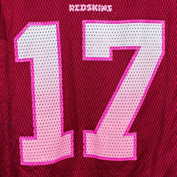 Washington Redskins Jason Campbell Reebok Jersey Youth Small NFL Breast Cancer - Picture 4 of 16